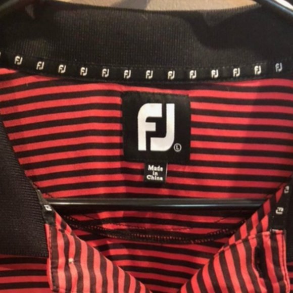 FJ FootJoy Performance Golf Polo Mens Large - Picture 2 of 3